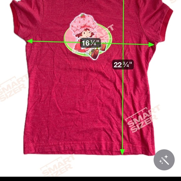 Vintage 2002 Strawberry shortcake tee tshirt y2k nostalgia 90s short sleeve baby - Picture 7 of 8